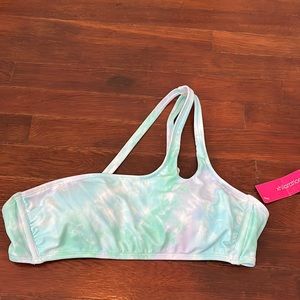 NWT* xhilaration 1 shoulder bikini top